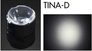 diffused spot tir lens