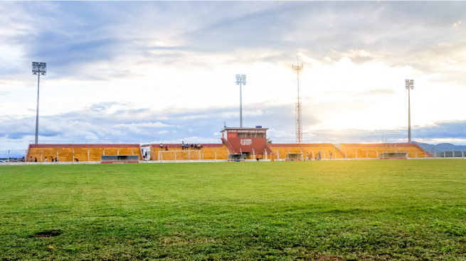 LEDiL HB-IP-2X6-W optics modules lighting up Brazilian stadium