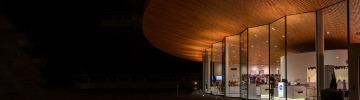 Read LEDiL case story of architectural indoor lighting at Fazer Visitor Centre