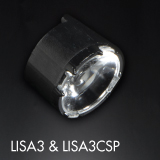 LEDiL new LISA3 and LISA3CSP LED optics