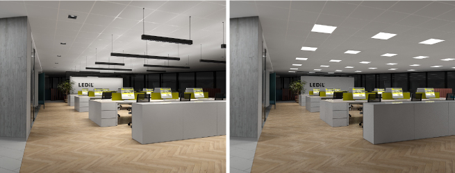 Four office lighting concept examples sure to shine | LEDiL News