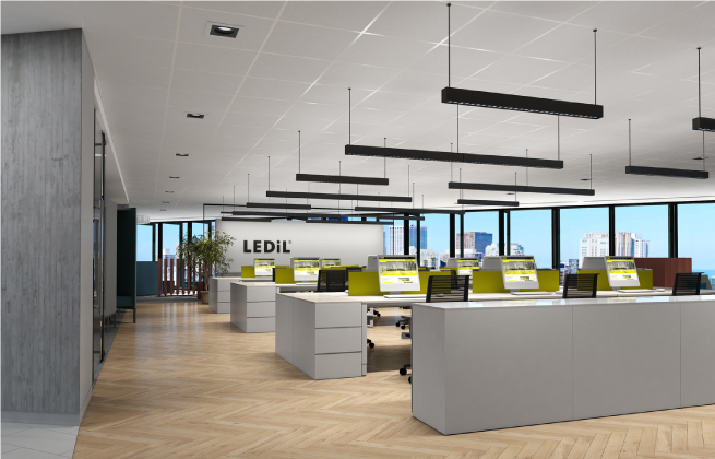 Four office lighting concept examples sure to shine | LEDiL News