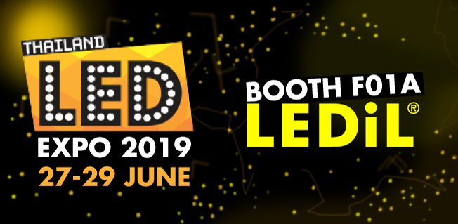 LEDiL at LED Expo Thailand 2019 booth F01A