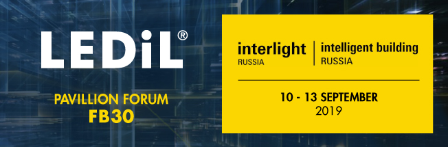 LEDiL at Interlight 2019
