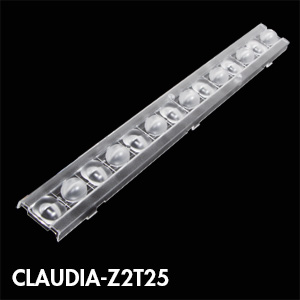 LEDiL new CLAUDIA-Z2T25 linear LED lens