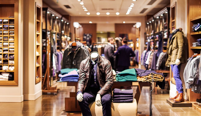 Effective fashion retail lighting customers with light | News