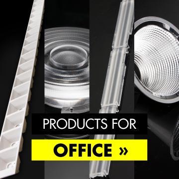 LEDiL LED optics for office lighting