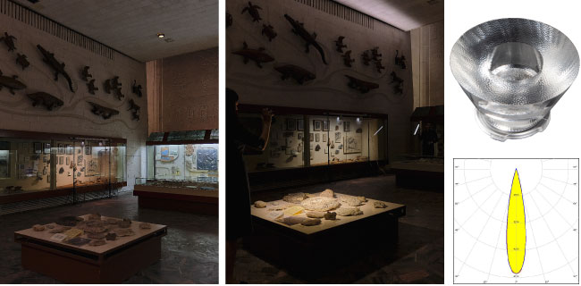 Museum lighting with LEDiL ILONA LED lenses