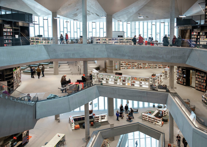 library in Oslo - LEDiL