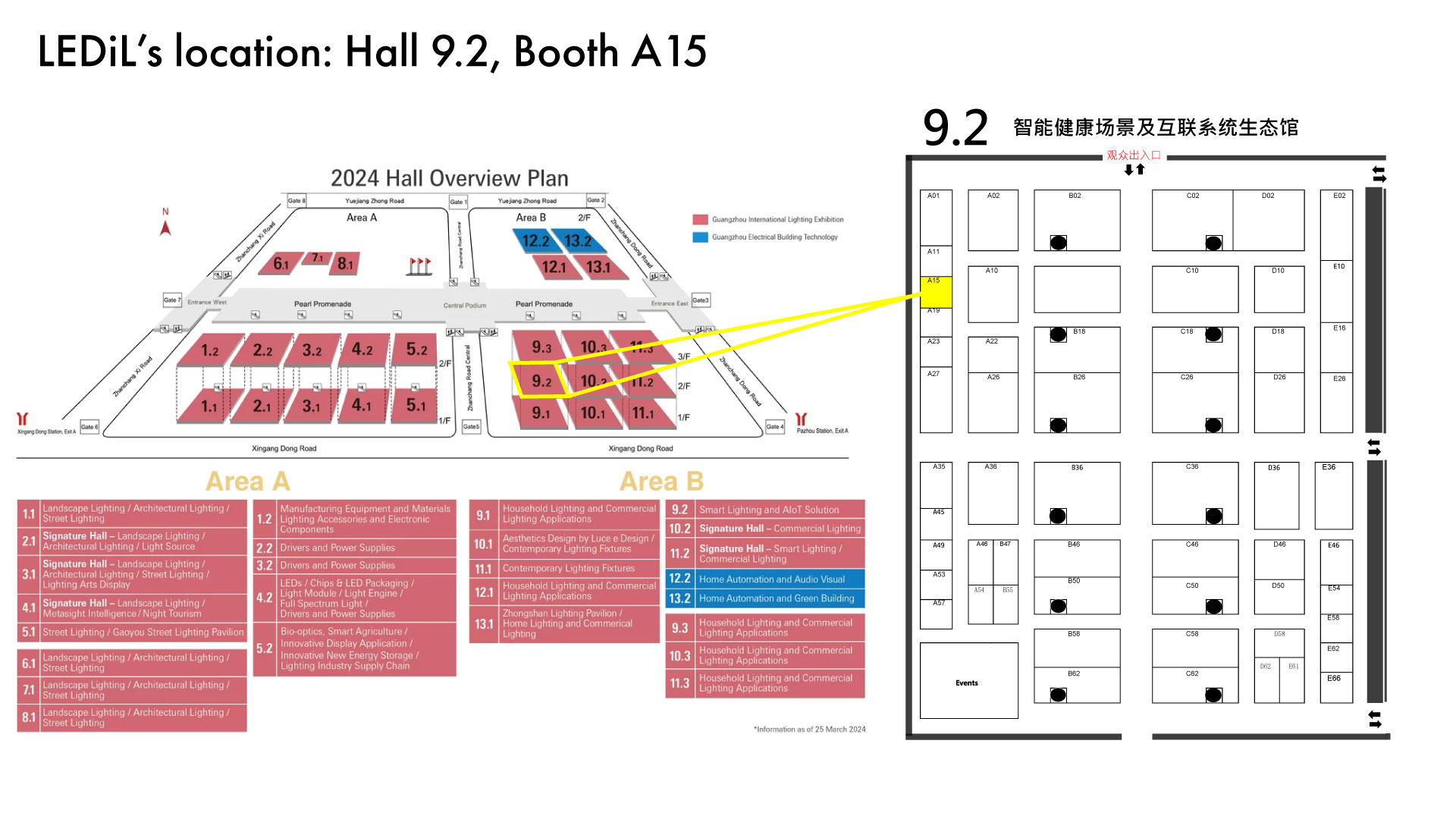 Visit LEDiL at hall 9.2, booth A15